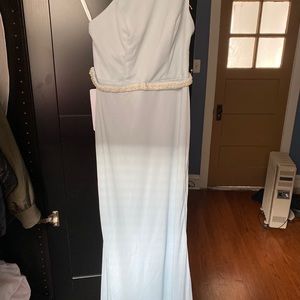 azazie davina one shoulder bridemaids dress-MIST